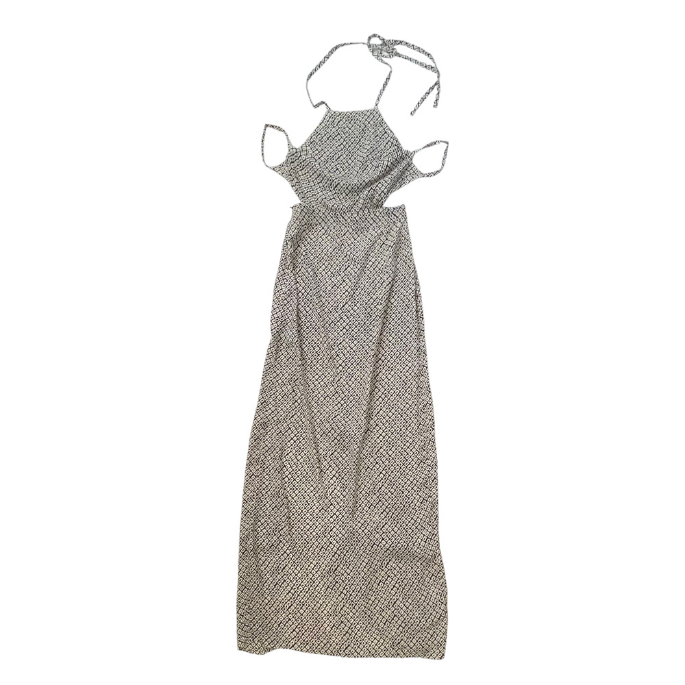 Roe + May Lido Maxi Maxi Dress - Marinege - Blue and Cream - Size XS - Picture 4 of 8